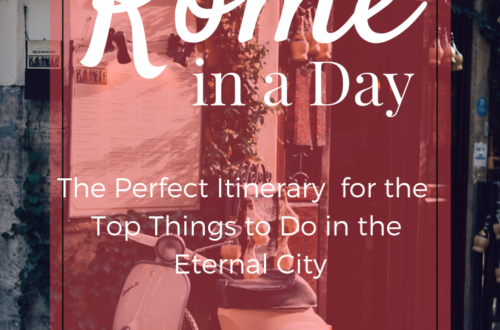 Rome in a Day Perfect Itinerary Angelica Fitz